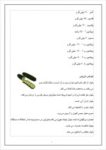دانلود مقاله خیار با 16 صفحه Word برای رشته صنایع غذایی-1